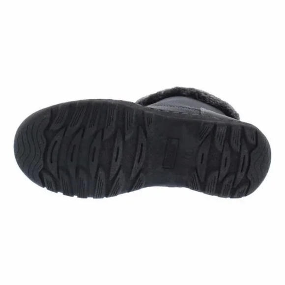 New Khombu Addison All Weather Women's Boot Black Memory Foam Size 9 - Picture 6 of 6